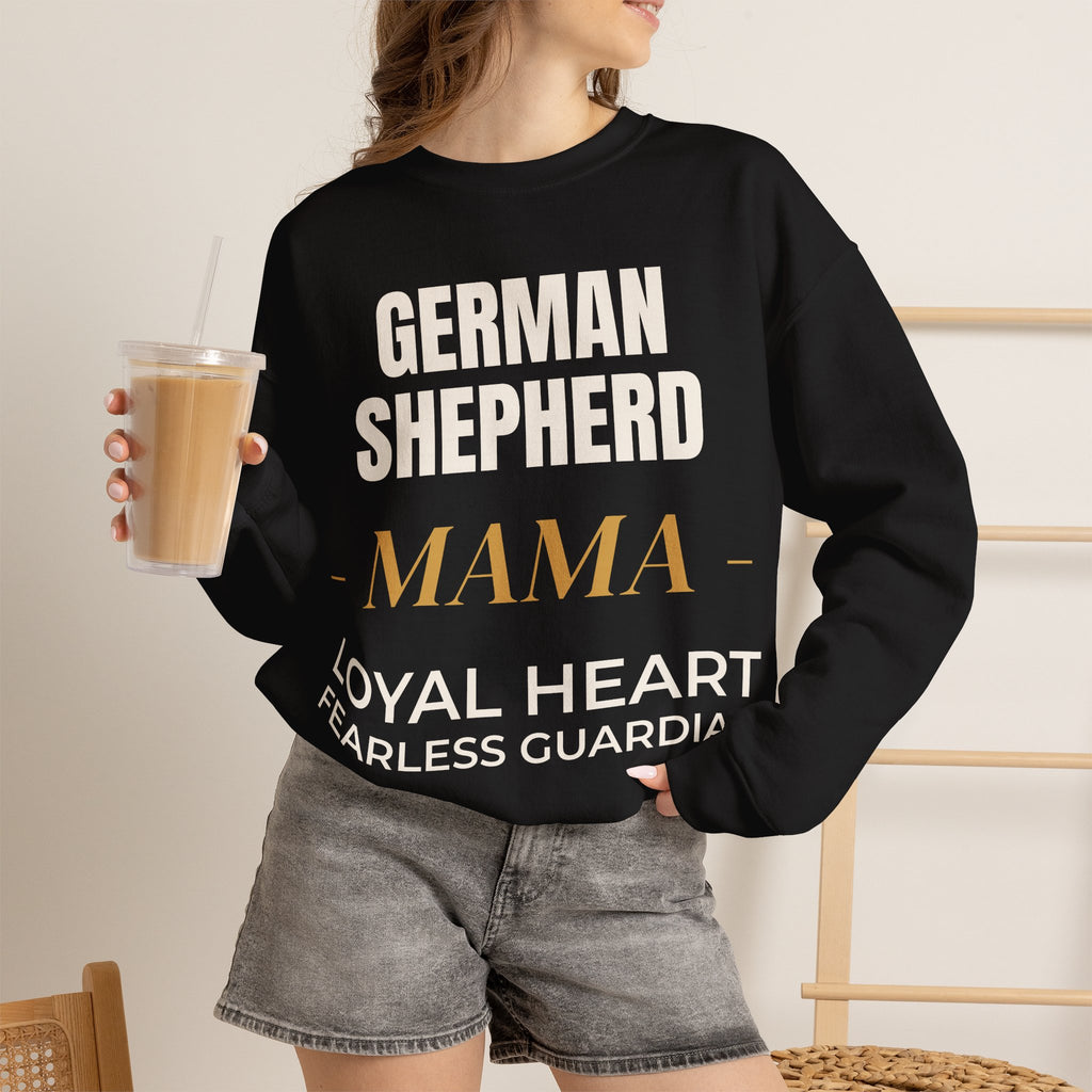 German Shepherd Mama Sweatshirt – Loyal Heart, Fearless Guardian